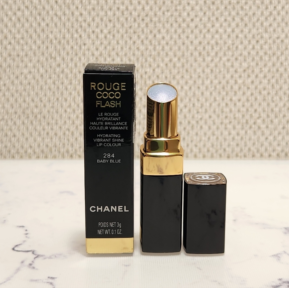 Chanel Rouge Coco Flash Hydrating Vibrant Shine Lip Colour 284 Baby Blue